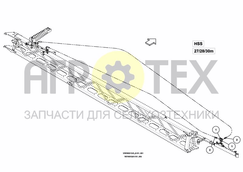 Чертеж BOOM GUIDE iXtrack