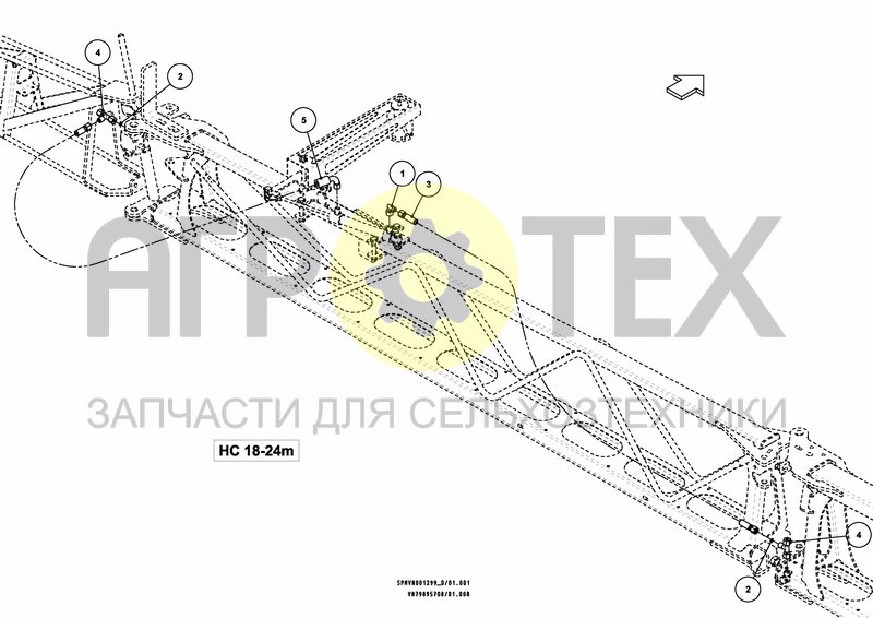 Чертеж BOOM GUIDE Ikarus S