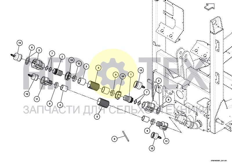 Чертеж CONNECTING HOSES