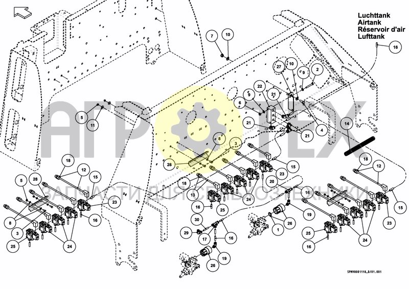 Чертеж AIR SECTIONS