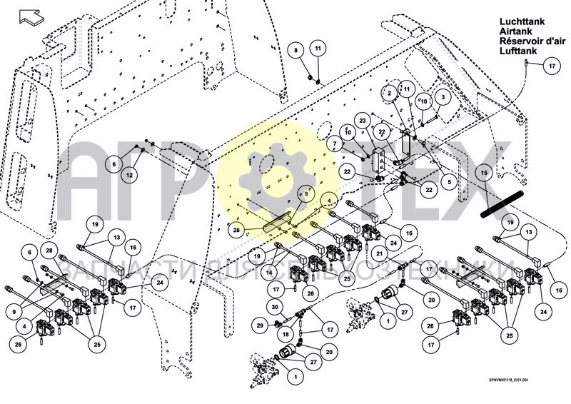 Чертеж AIR SECTIONS