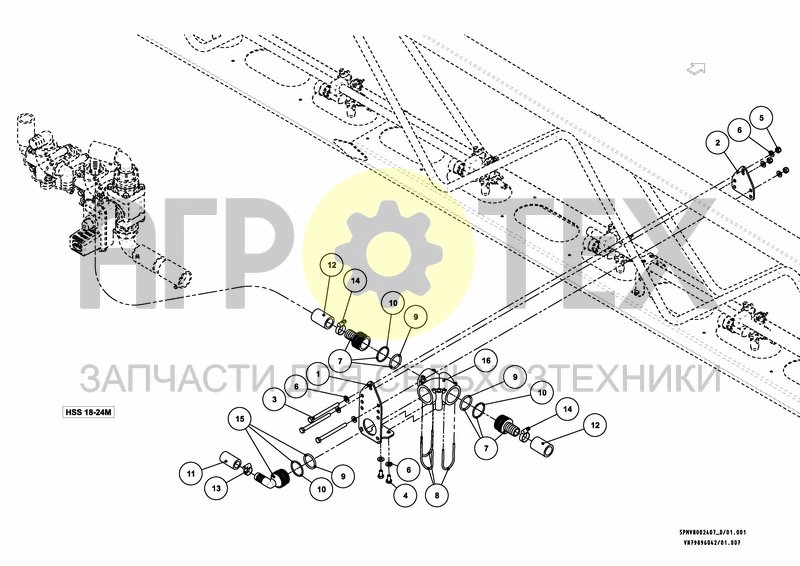 Чертеж WATER & PARTS HSS 18---24m [2PF]