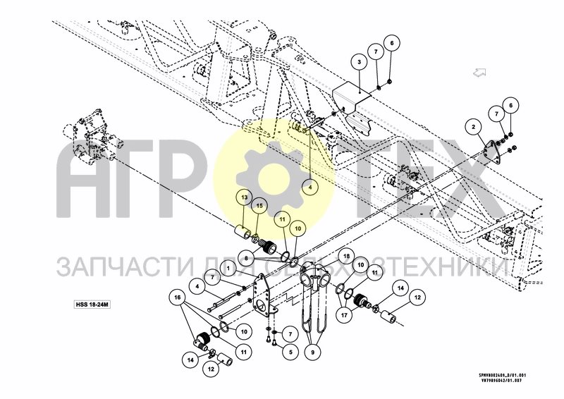 Чертеж WATER & PARTS HSS 18---24m [2PF]