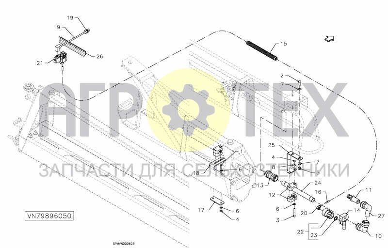 Чертеж VERGE NOZZLE