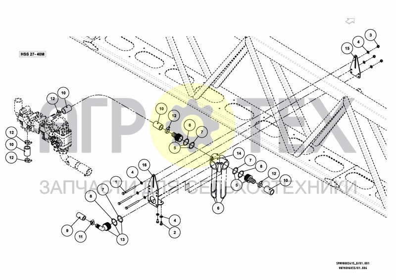 Чертеж WATER & PARTS HSS 27---40M