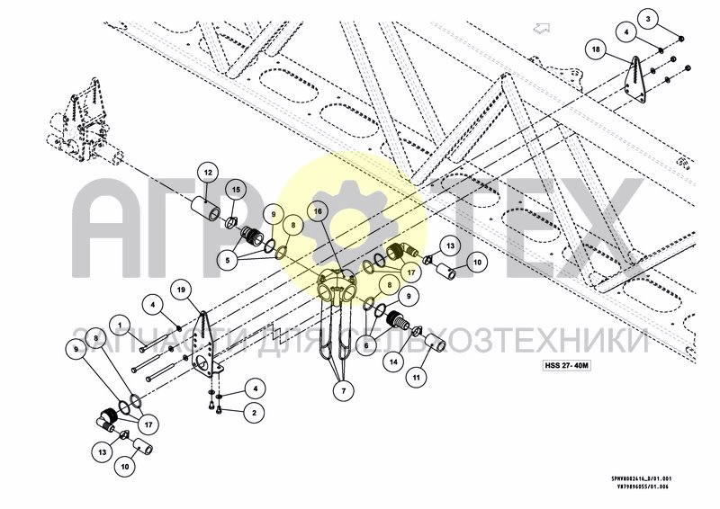 Чертеж WATER & PARTS HSS 27---40M