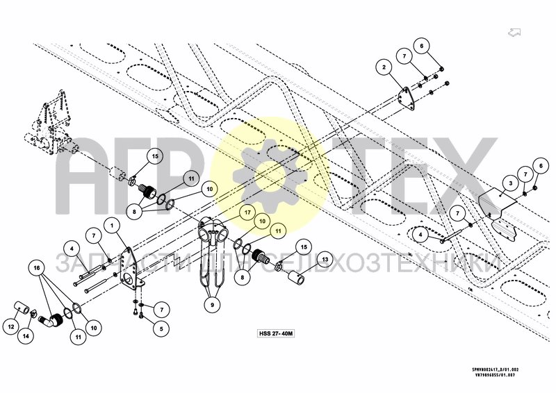 Чертеж WATER & PARTS HSS 27---40M