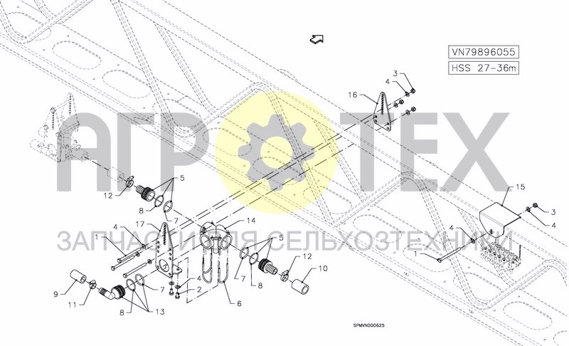 Чертеж WATER & PARTS HSS 27---36M