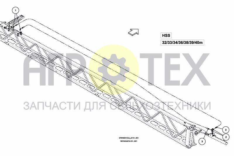 Чертеж BOOM GUIDE iXtrack B/C