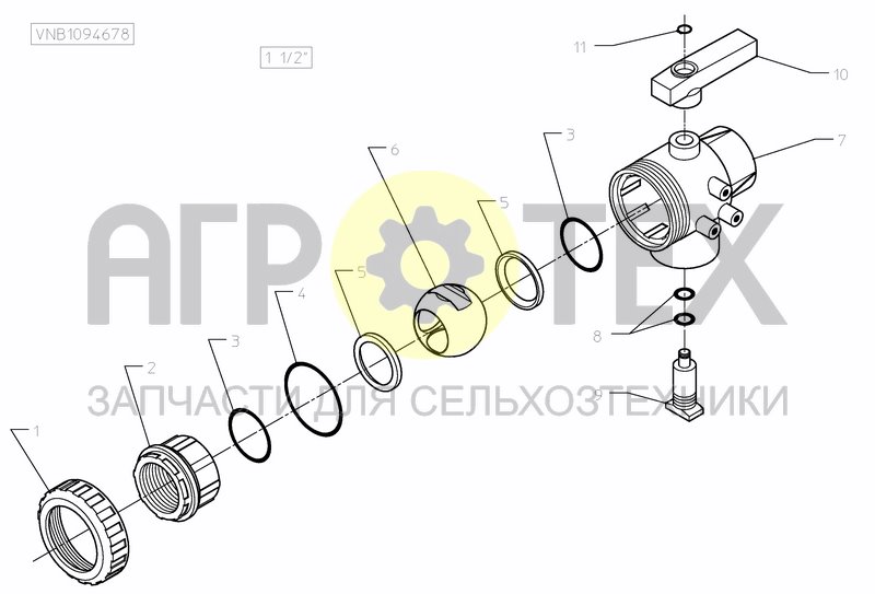 Чертеж VALVESET 200/250 L