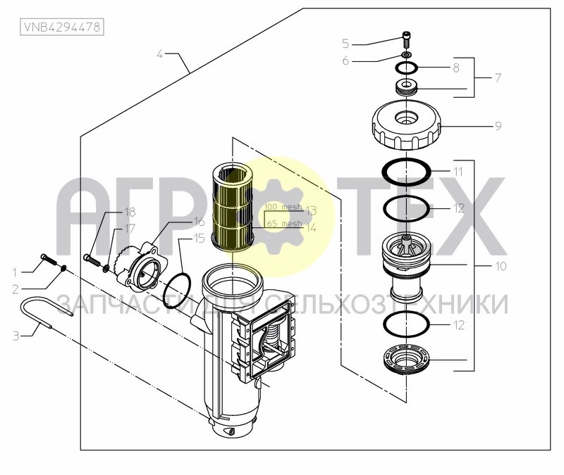 Чертеж CONTROL SYSTEM FMC-EVM 5/7/9 (+OIL)