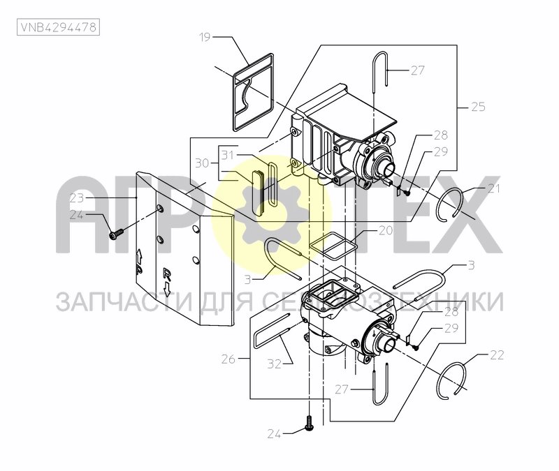 Чертеж CONTROL SYSTEM FMC-EVM 5/7/9 (+OIL)