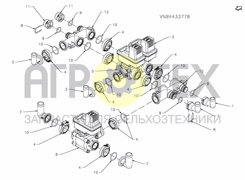 Чертеж CONTROL SYSTEM FMA 5/7/9