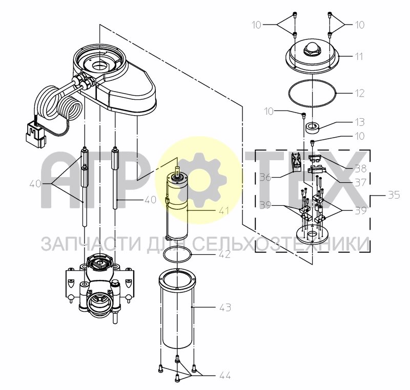 Чертеж VALVESET 380 L ELECTRIC VALVES