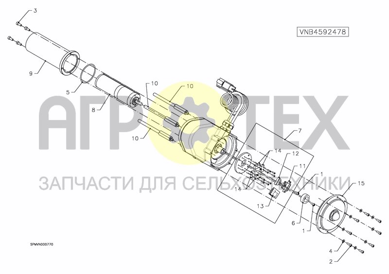 Чертеж VALVESET 400 L ELECTRIC VALVES