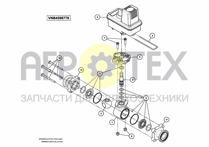 Чертеж CONTROL SYSTEM FMA 5/7/9