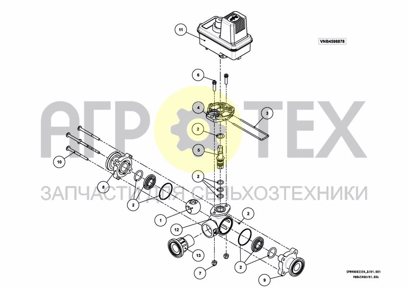 Чертеж CONTROL SYSTEM FMA 1