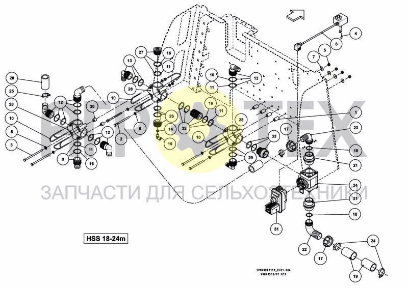 Чертеж WATER & PARTS HSS 18---24m [2PF]