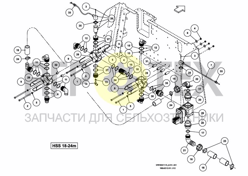 Чертеж WATER & PARTS HSS 18---24m [2PF]