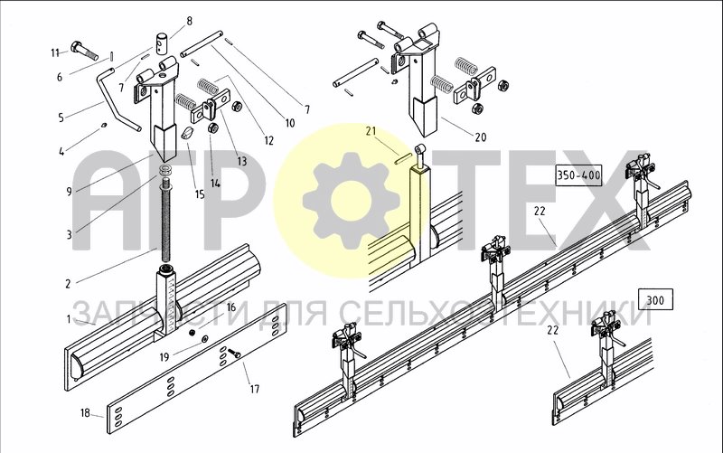 Чертеж REAR LEVELLING