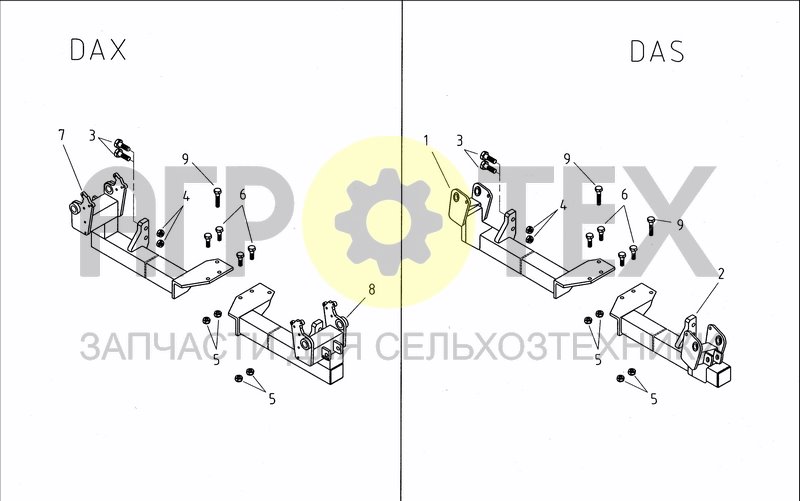 Чертеж TRACK ERADICATOR SUPPORTS 2