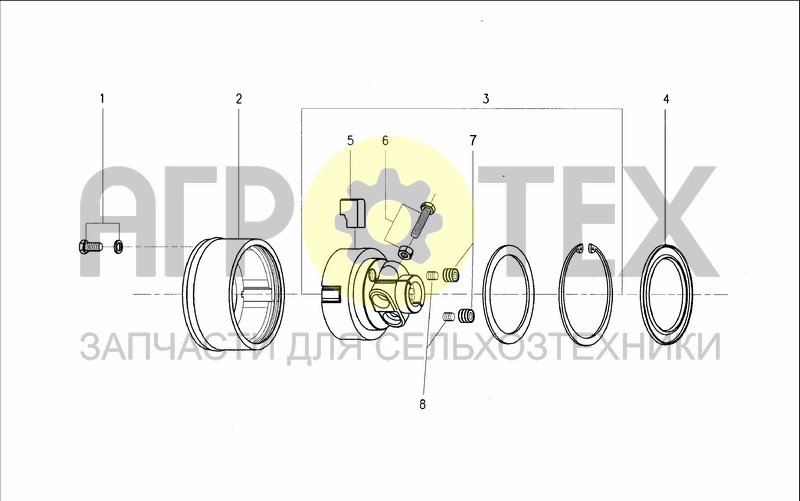 Чертеж AUTOMATIC TORQUE LIMITER MA0007250W