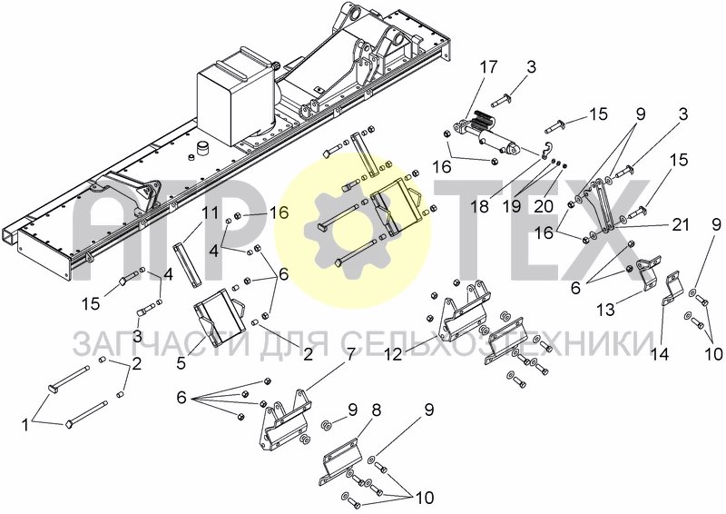 Чертеж ROLLER HITCH