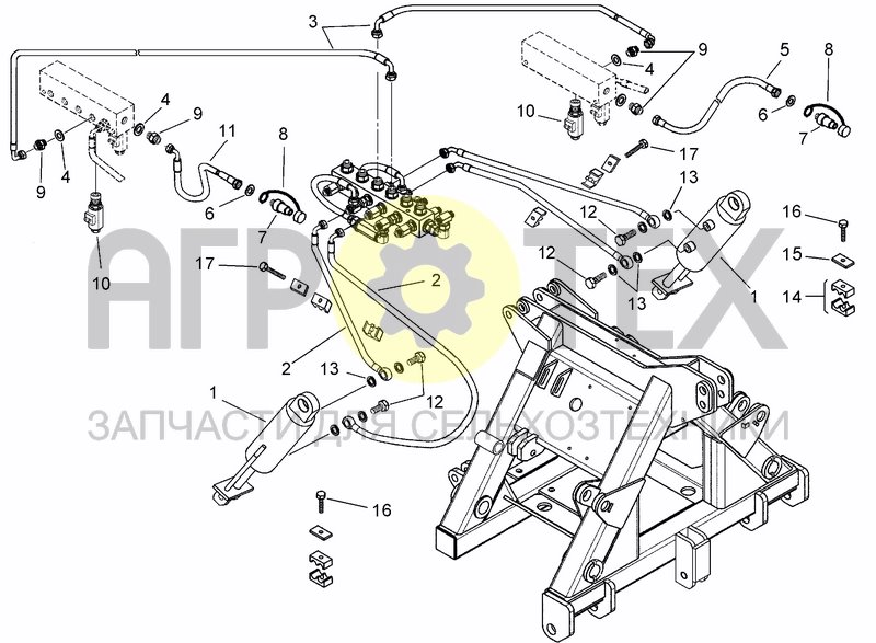 Чертеж ELECTRO-HYDRAULIC ROLLER LIFTING SYSTEM