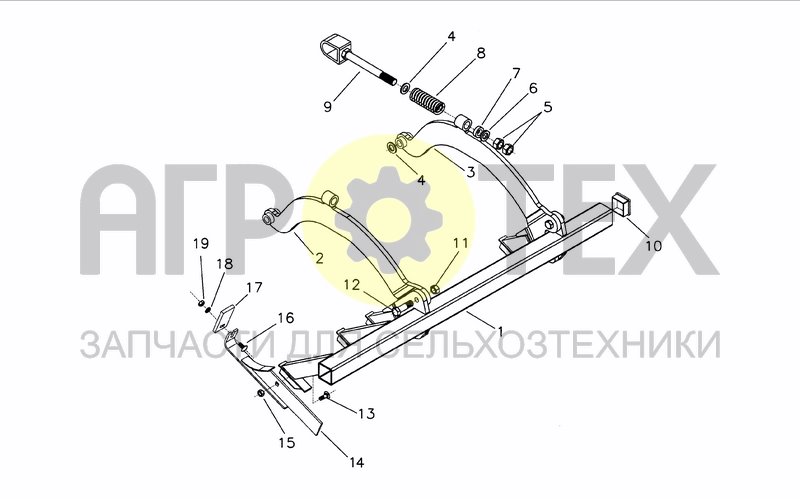 Чертеж BLADE ASSEMBLY