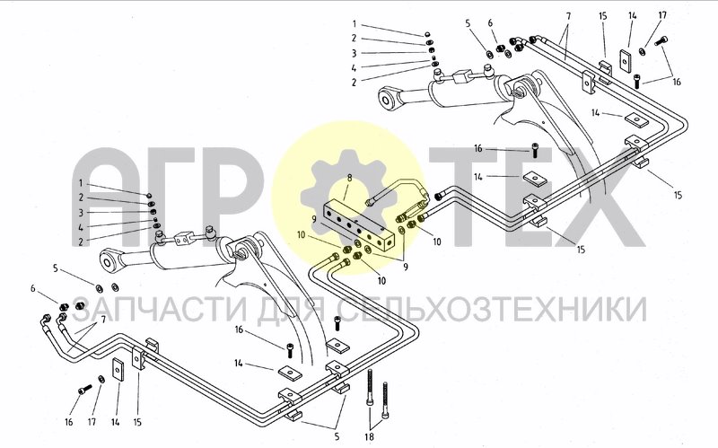 Чертеж HYDRAULIC ROLLER REG.