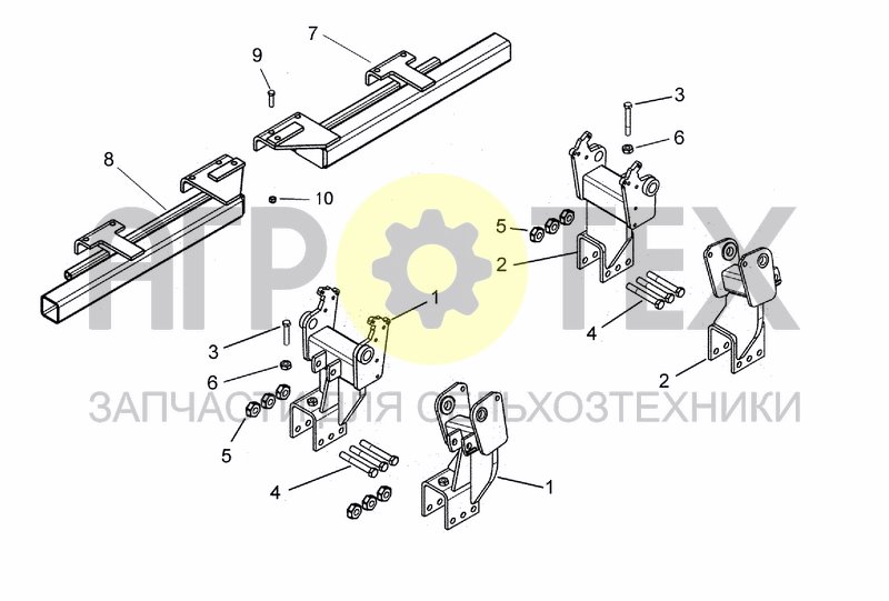 Чертеж MARKER SUPPORTS