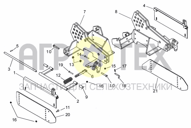 Чертеж SIDE DEFLECTORS NGM300