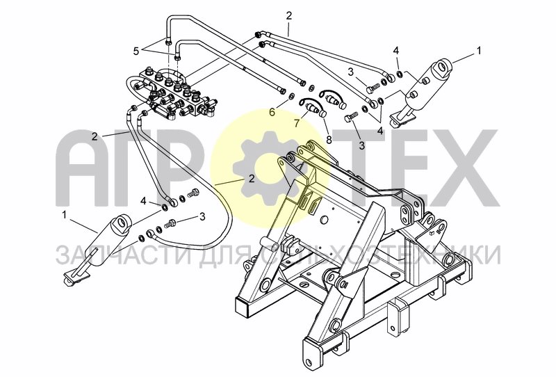 Чертеж HYDRAULIC ROLLER LIFTING SYSTEM