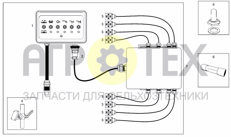 Чертеж ELECTRICAL SYSTEM