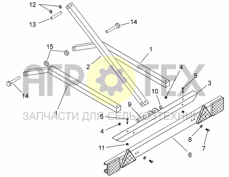 Чертеж LIGHT SUPPORTS