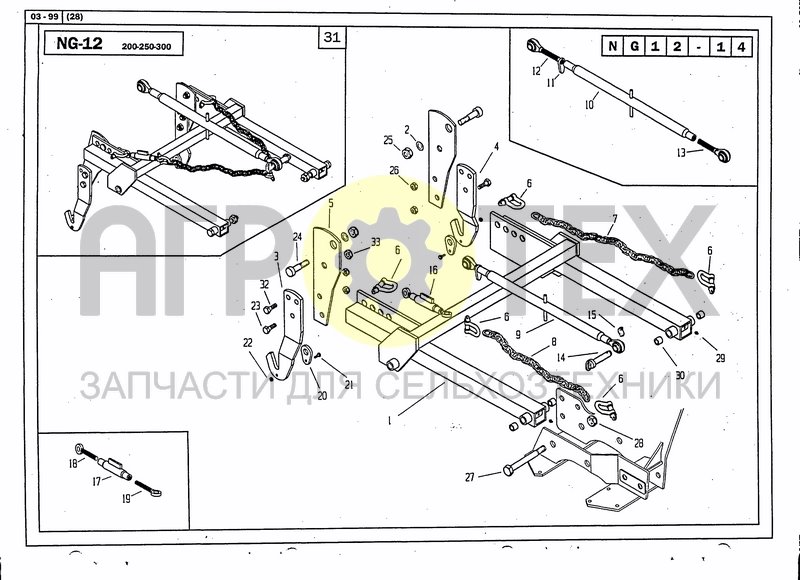 Чертеж MECHANICAL ATTACHMENT