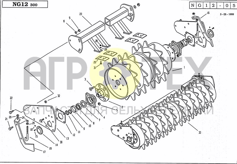 Чертеж GEARBOX