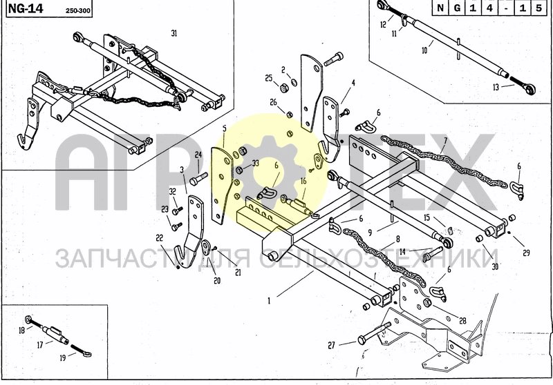 Чертеж MECHANICAL ATTACHMENT