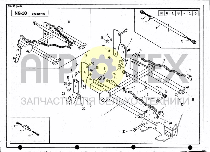 Чертеж MECHANICAL ATTACHMENT