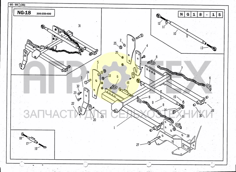 Чертеж MECHANICAL ATTACHMENT