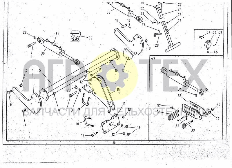 Чертеж ROLLER HITCH