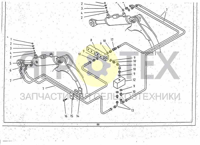 Чертеж HYDRAULIC SYSTEM FOR ROLLER REGULATION