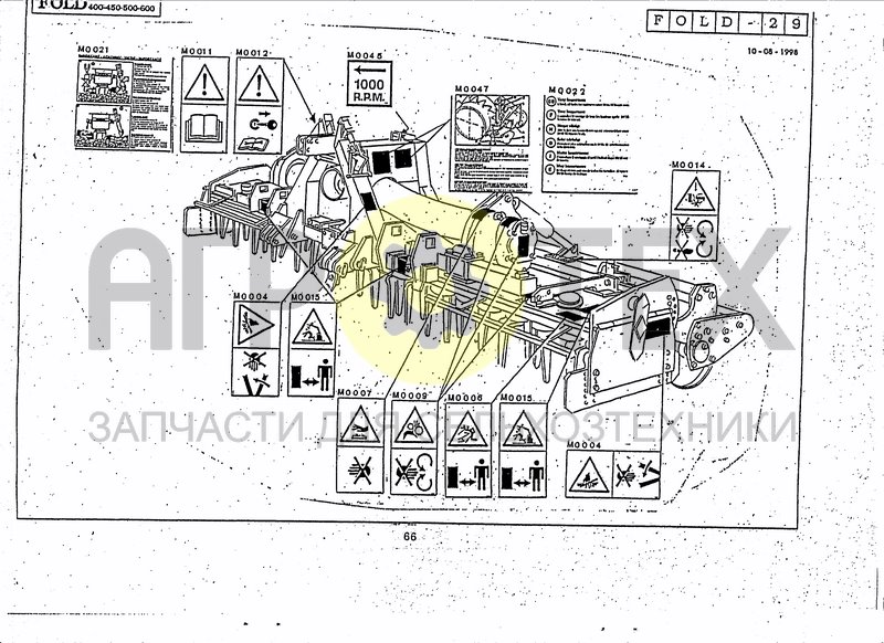 Чертеж SAFETY DECALS