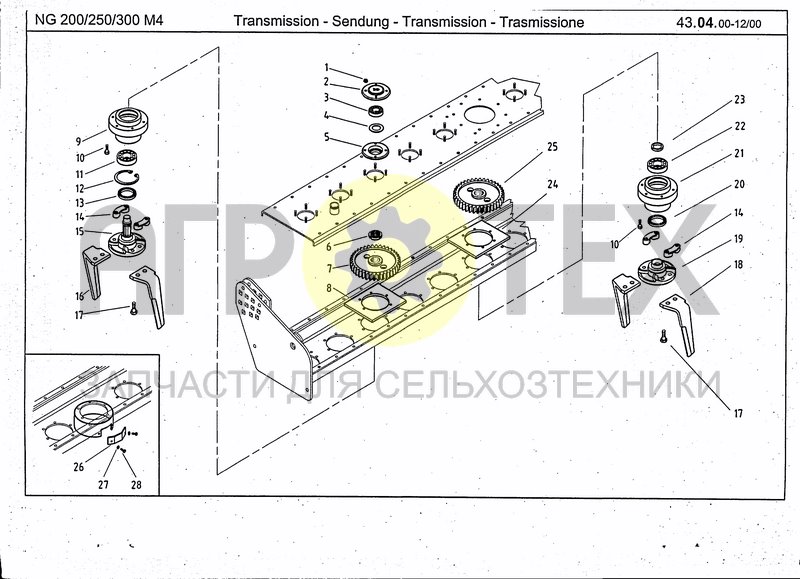 Чертеж TRANSMISSION