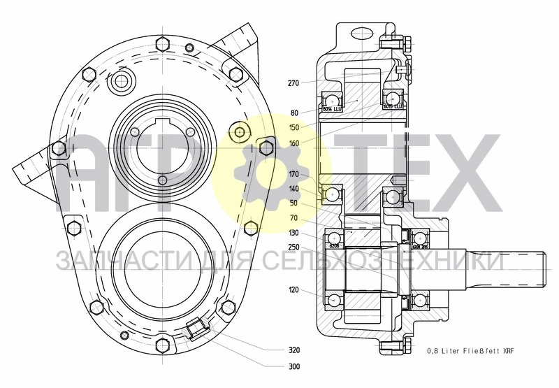 Чертеж DRIVE VF16634011