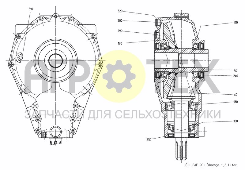 Чертеж DRIVE VF16633180