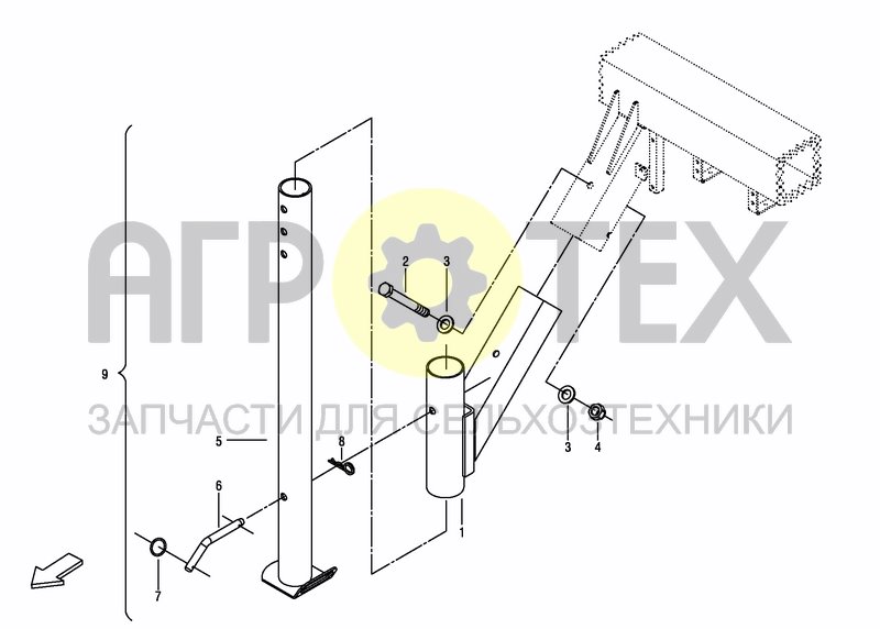 Чертеж PARKING STAND -A 2014; -0183