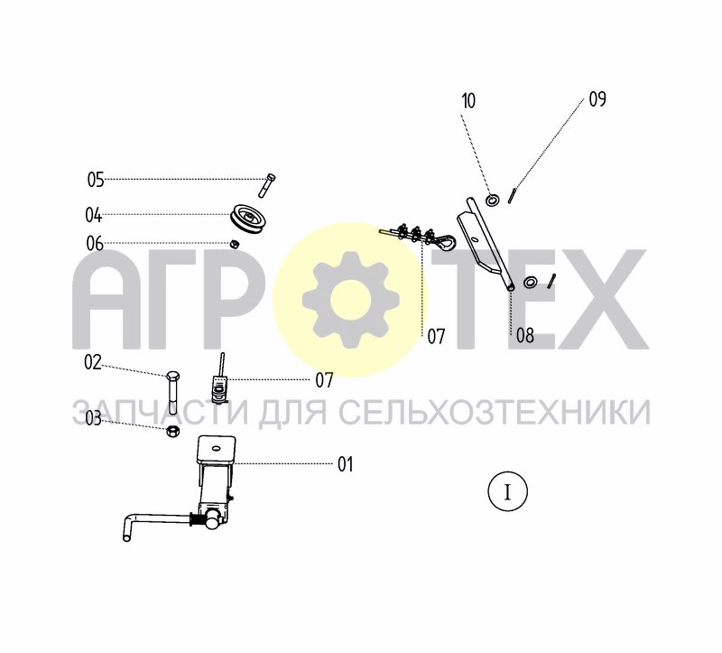 Чертеж BPW PARTS GROUP FOR HANDBRAKE SYSTEM, HYDRAULICS