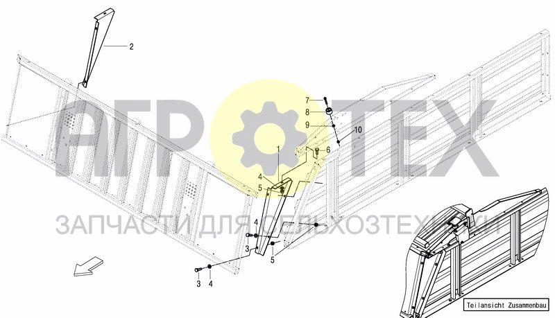 Чертеж CONSTRUCTION VARIANT STEEP FRONT WALL +A 2012