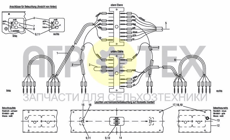 Чертеж ELECTRICAL EQUIPMENT LIGHTING